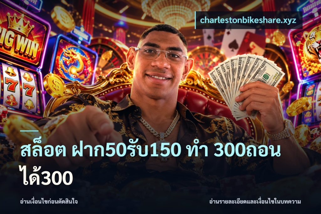 สล็อต ฝาก50รับ150 ทํา 300ถอนได้300