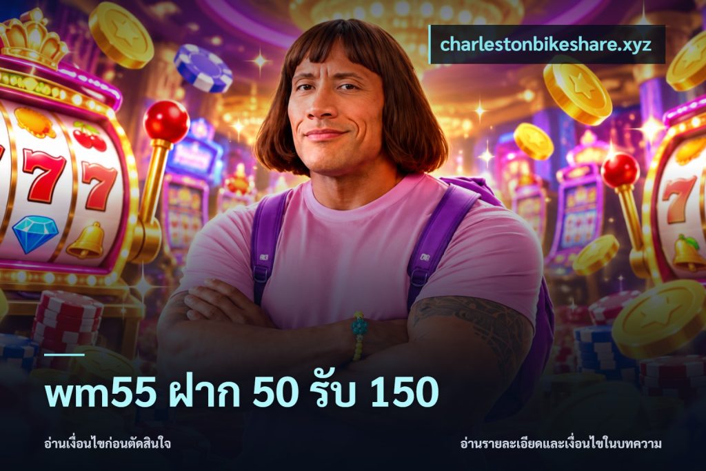 wm55 ฝาก 50 รับ 150