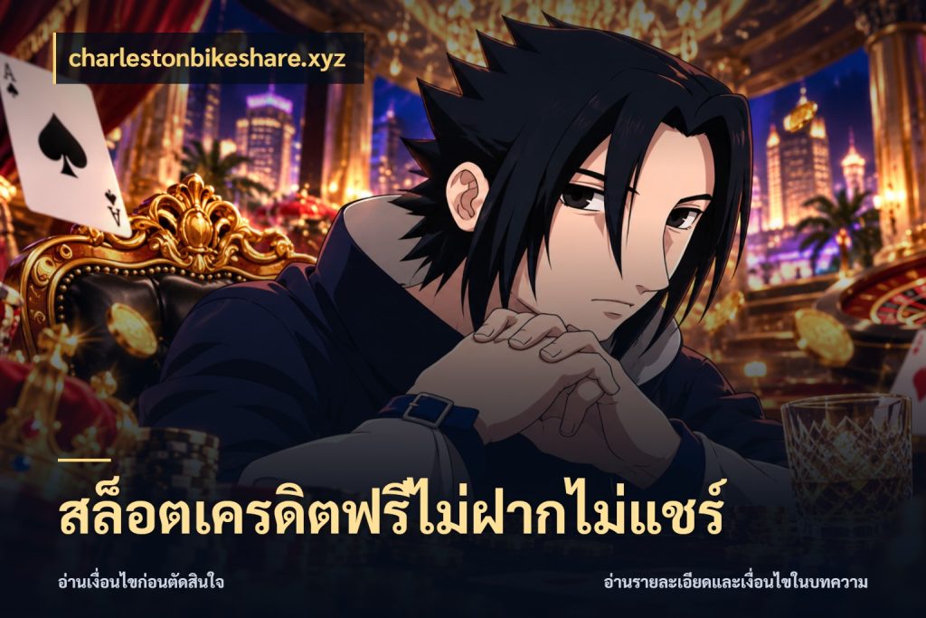 สล็อตเครดิตฟรีไม่ฝากไม่แชร์ จับมุมเด่นของเครดิตฟรีให้ตรงใจ กับ charlestonbikeshare.xyz