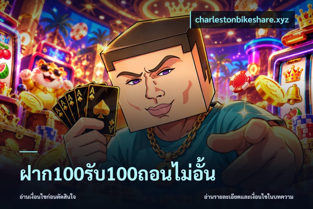 ฝาก100รับ100ถอนไม่อั้น