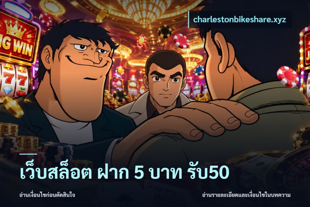 เว็บสล็อต ฝาก 5 บาท รับ50