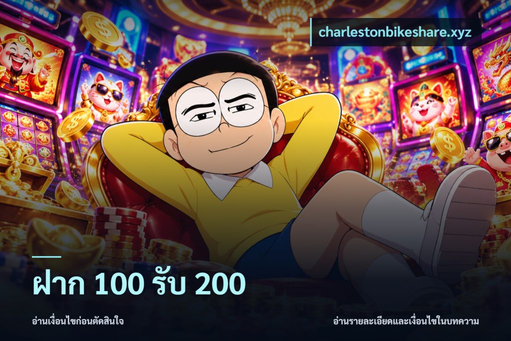 ฝาก 100 รับ 200