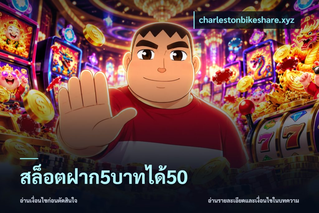 สล็อตฝาก5บาทได้50