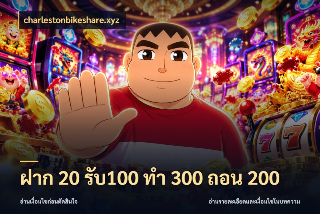 ฝาก 20 รับ100 ทํา 300 ถอน 200 จับประเด็นยอดรับก่อนเลือกความสนุก ในมุม charlestonbikeshare.xyz