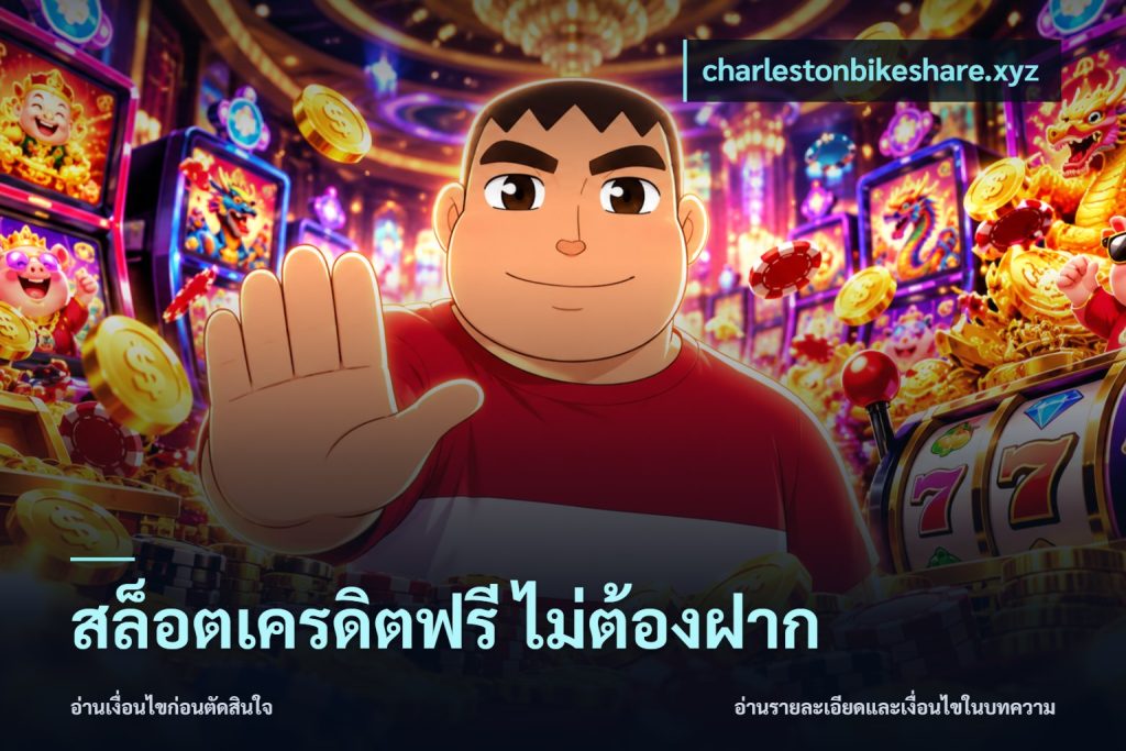 สล็อตเครดิตฟรี ไม่ต้องฝาก