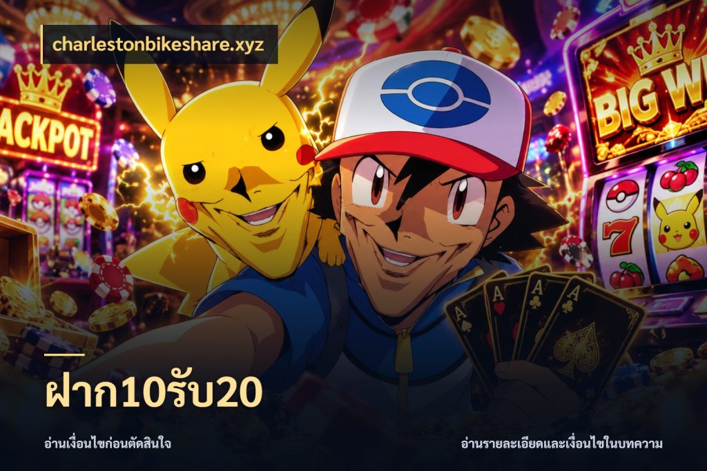 ฝาก10รับ20 charlestonbikeshare.xyz โปรยอดรับที่สายเกมสนใจ