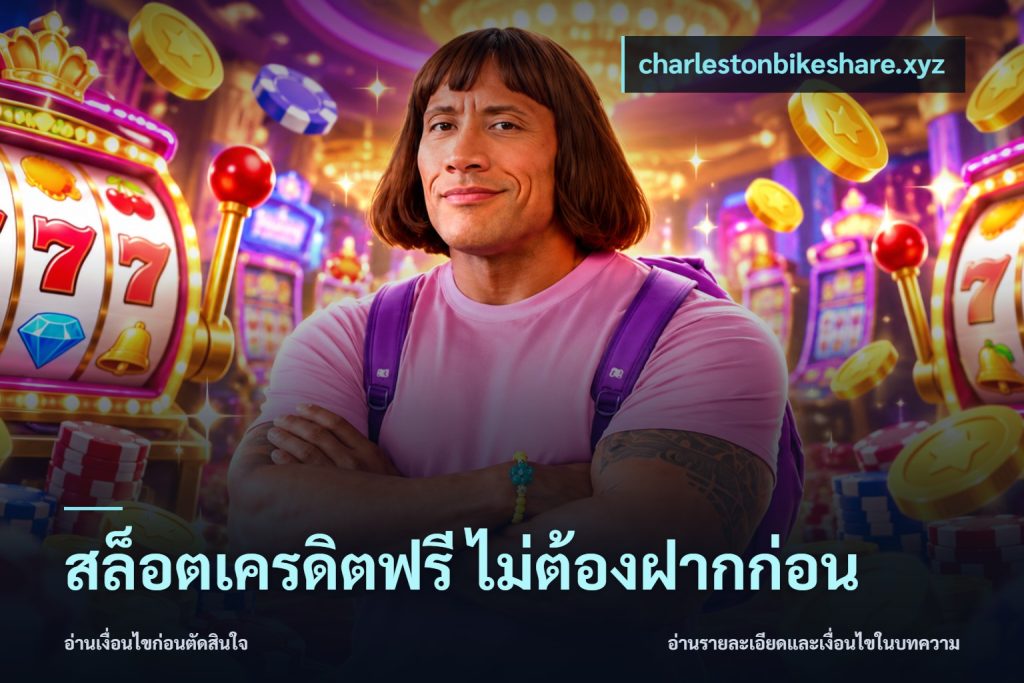 สล็อตเครดิตฟรี ไม่ต้องฝากก่อน