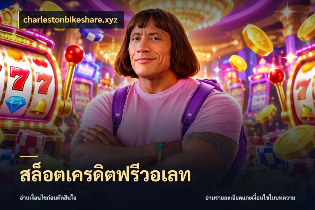 สล็อตเครดิตฟรีวอเลท เครดิตฟรีกับจังหวะลุ้นที่คุณเลือก สไตล์ charlestonbikeshare.xyz