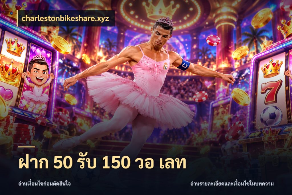ฝาก 50 รับ 150 วอ เลท charlestonbikeshare.xyz เครดิตกับรูปแบบโปรที่ตรงใจ