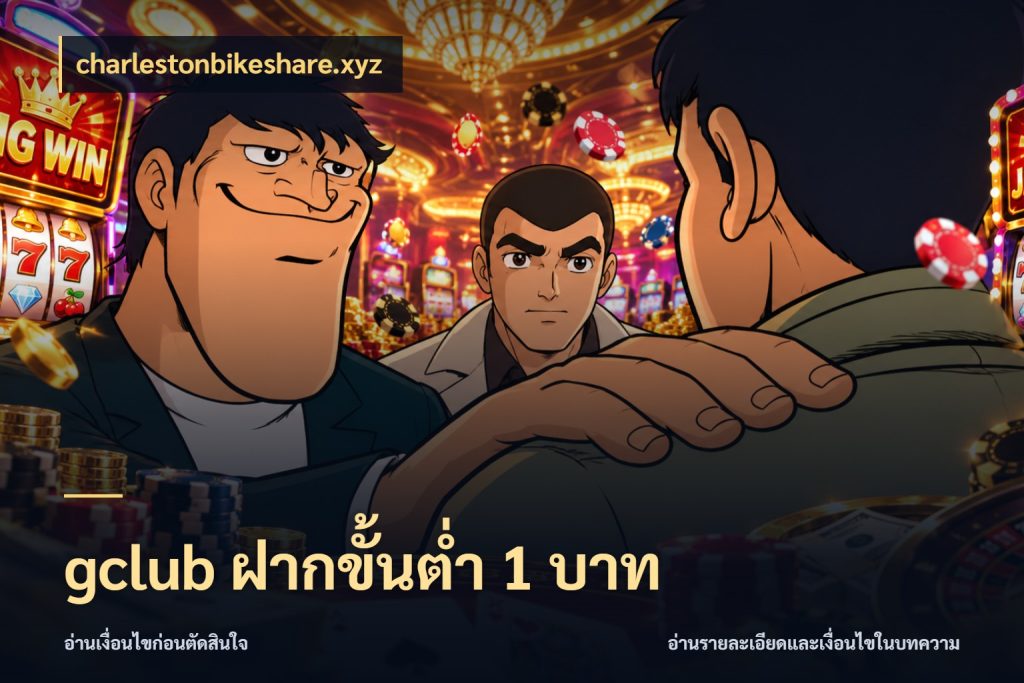 gclub ฝากขั้นต่ำ 1 บาท เงินตั้งต้นกับความสนุกที่คุณกำหนด กับ charlestonbikeshare.xyz