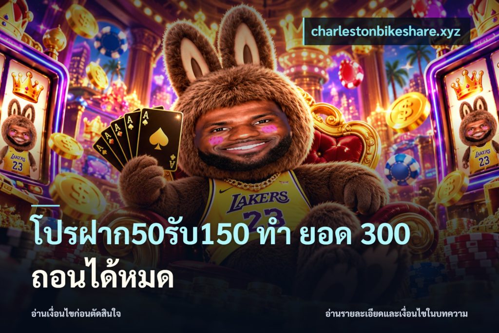 โปรฝาก50รับ150 ทํา ยอด 300 ถอนได้หมด