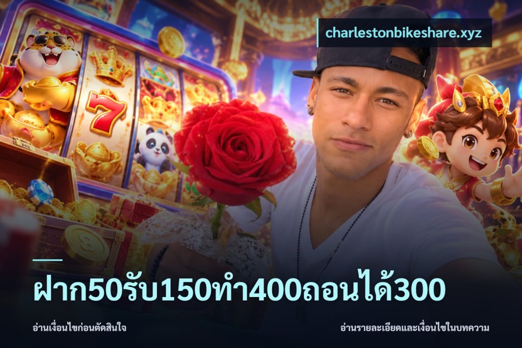 ฝาก50รับ150ทํา400ถอนได้300