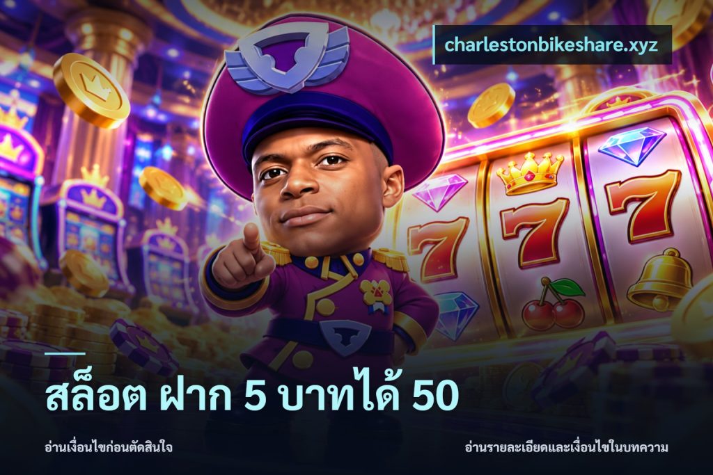 สล็อต ฝาก 5 บาทได้ 50