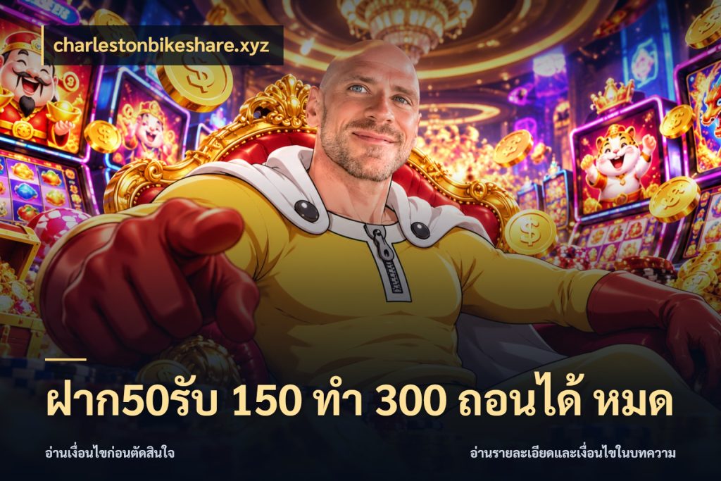 ฝาก50รับ 150 ทำ 300 ถอนได้ หมด เปิดมุมโปรให้เข้ากับเกมแนวโปรด ในมุม charlestonbikeshare.xyz