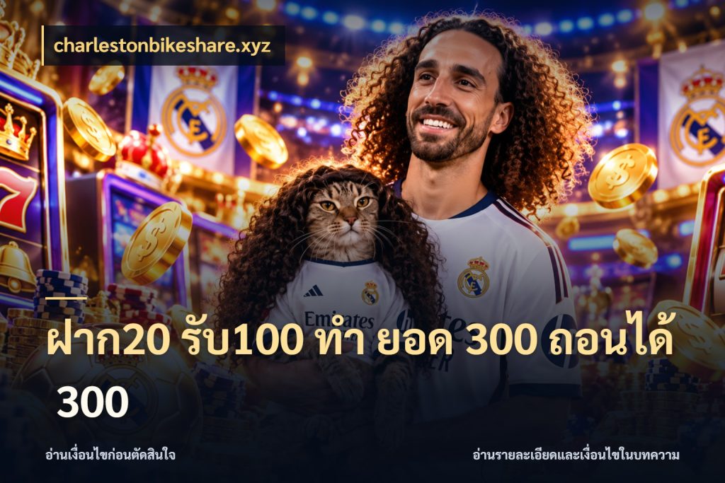 ฝาก20 รับ100 ทํา ยอด 300 ถอนได้ 300 จับคู่โบนัสกับสไตล์เกมที่ชอบ สไตล์ charlestonbikeshare.xyz