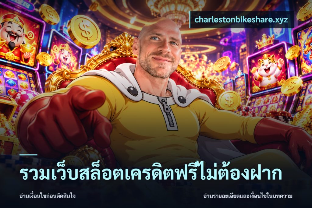 รวมเว็บสล็อตเครดิตฟรีไม่ต้องฝาก