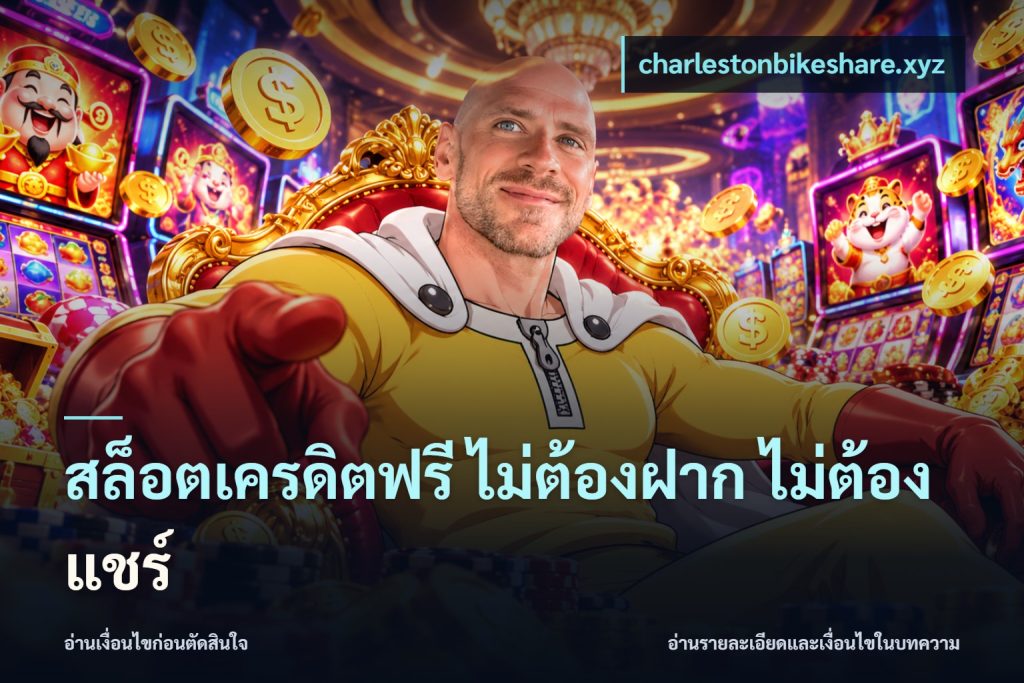 สล็อตเครดิตฟรี ไม่ต้องฝาก ไม่ต้องแชร์
