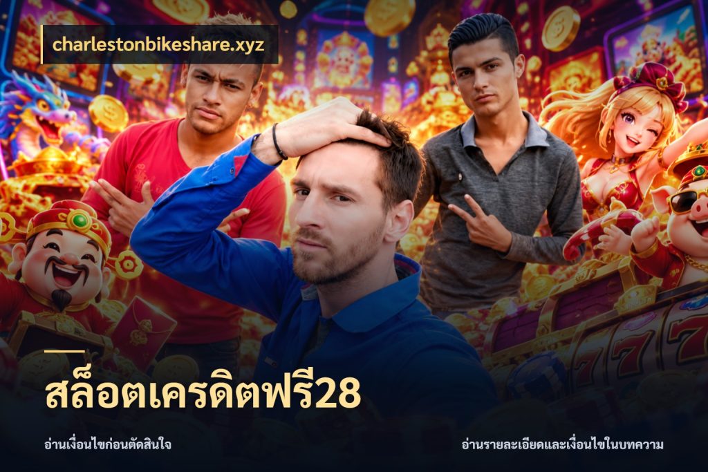 สล็อตเครดิตฟรี28 เลือกสไตล์ความสนุกจากรูปแบบเครดิต กับ charlestonbikeshare.xyz